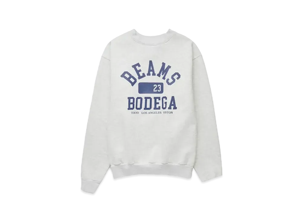 adidas x bodega x beams Sweatshirt "Heather Grey"