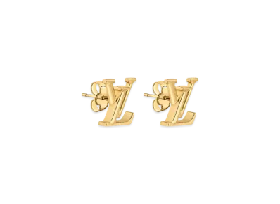 Louis Vuitton LV Iconic Enamel Earrings "Gold"