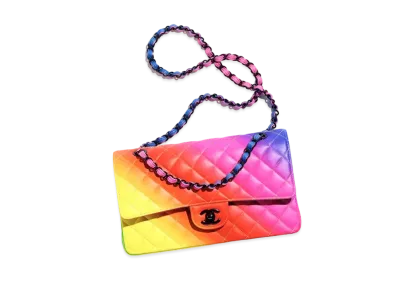 CHANEL Classic Handbag Calfskin "Multicolor"