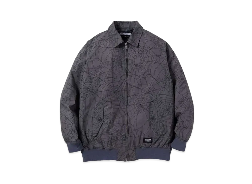 NEIGHBORHOOD Spiderweb Work Jacket "Gray"