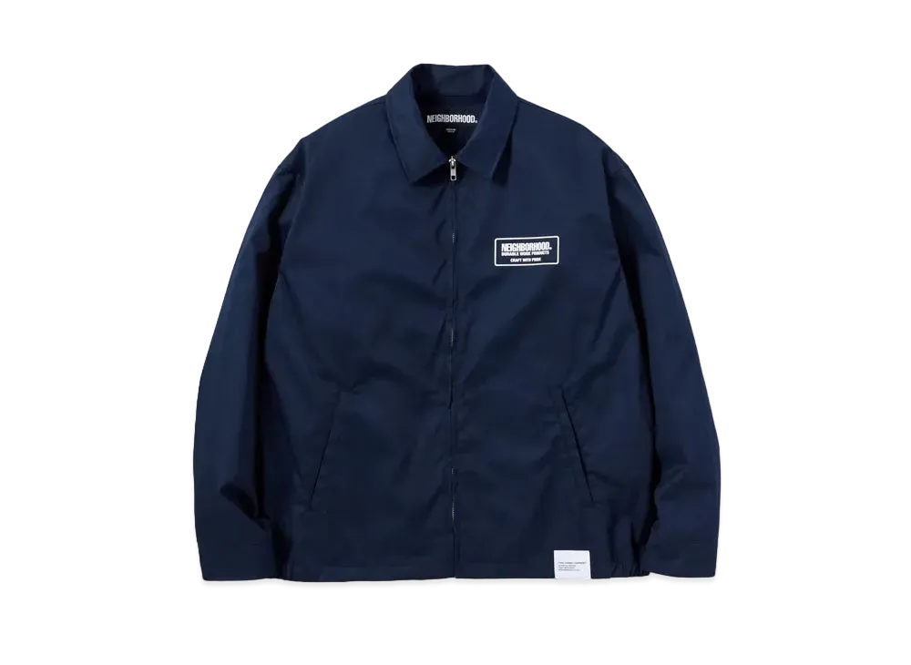 NEIGHBORHOOD Zip Work Jacket "Navy"