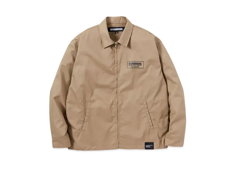 NEIGHBORHOOD Zip Work Jacket "Beige"