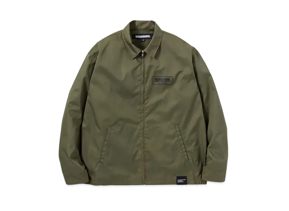 NEIGHBORHOOD Zip Work Jacket "Olive Drab"
