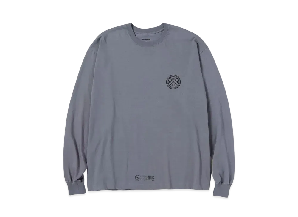 NEIGHBORHOOD NH . Tee LS-3 "Gray"