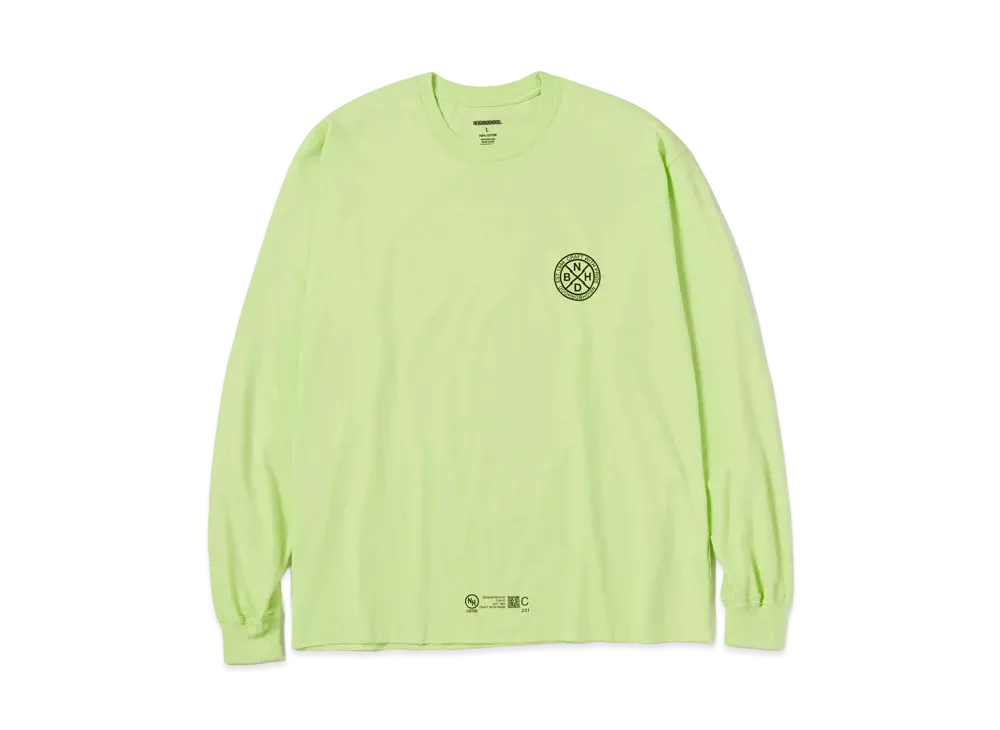 NEIGHBORHOOD NH . Tee LS-3 "Neon Green"