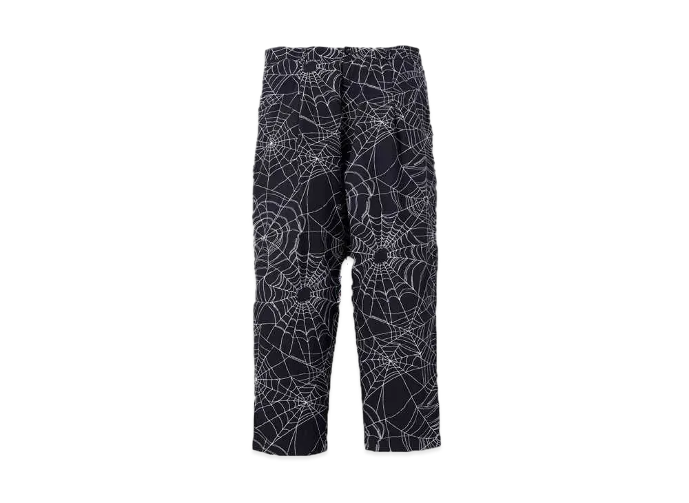 NEIGHBORHOOD Spiderweb Tuck Pants "Black"