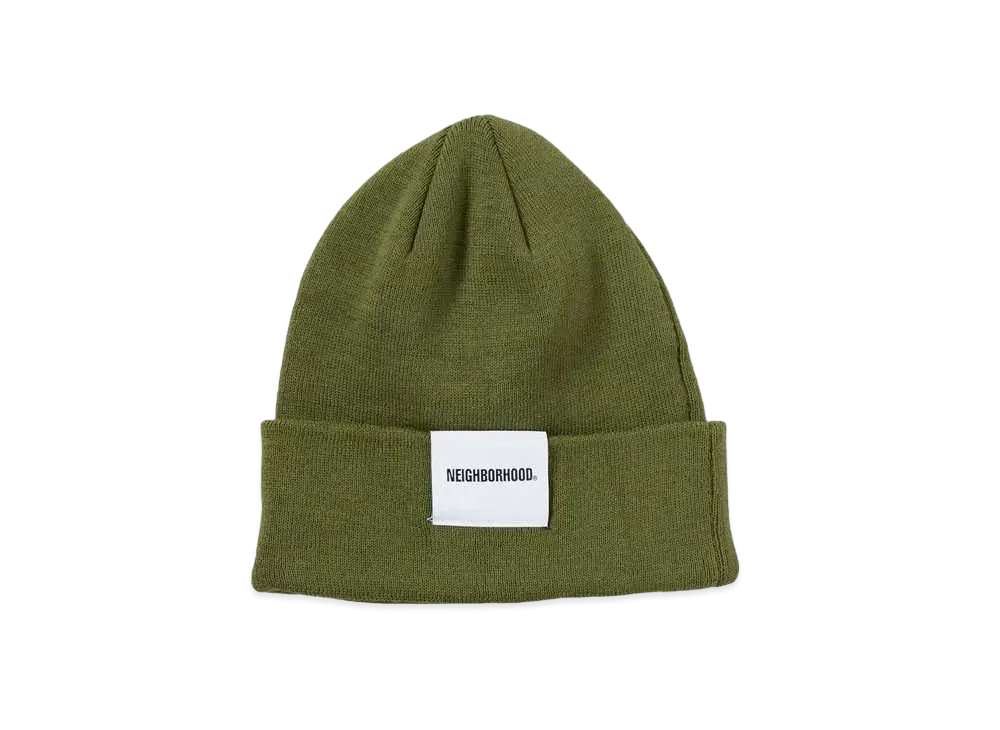 NEIGHBORHOOD Beanie Cap "Olive Drab"