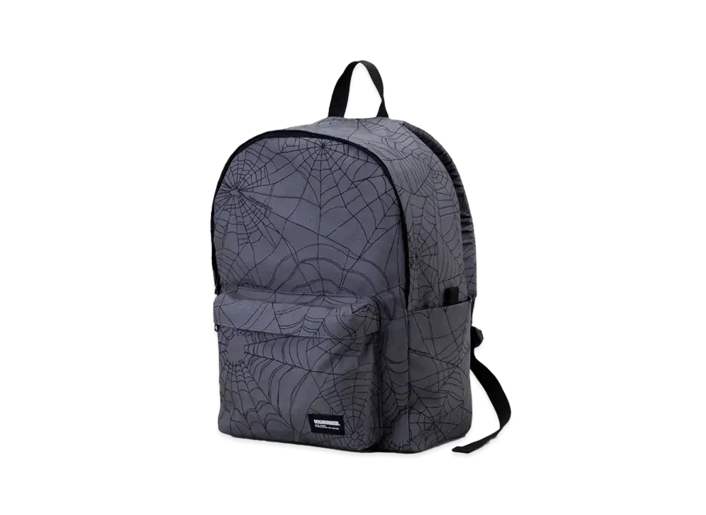NEIGHBORHOOD Spiderweb Backpack "Gray"