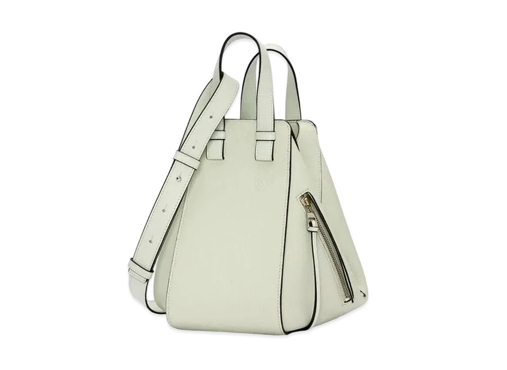 LOEWE Small Hammock Bag In Soft Grained Calfskin "Light Celadon"