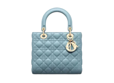 Dior Medium Lady Dior Bag Cannage Lambskin "Horizon Blue"