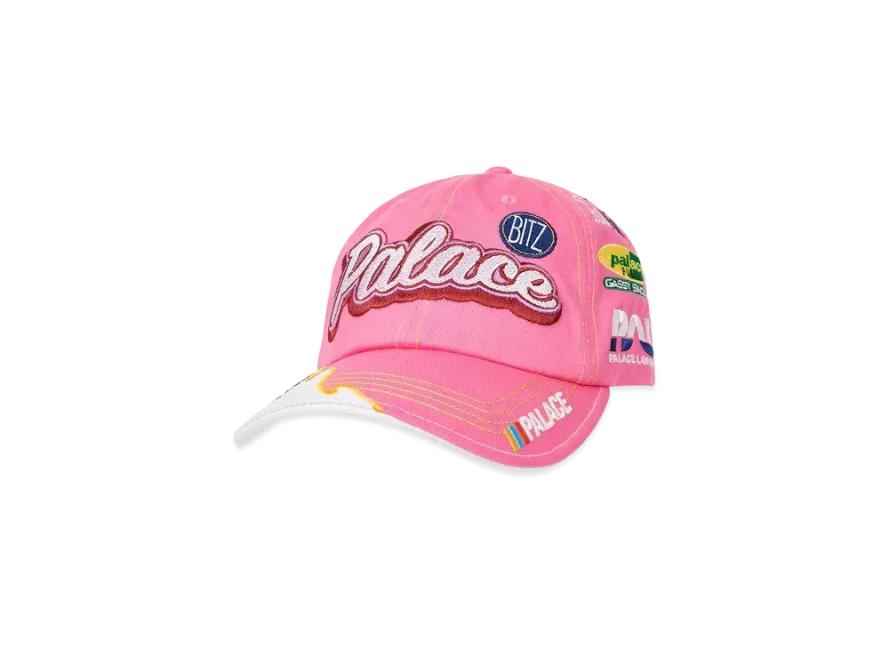 PALACE Team Racing 6-Panel "Pink"