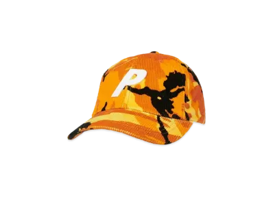PALACE Corduroy P 6-Panel "Orange Dpm Camo"