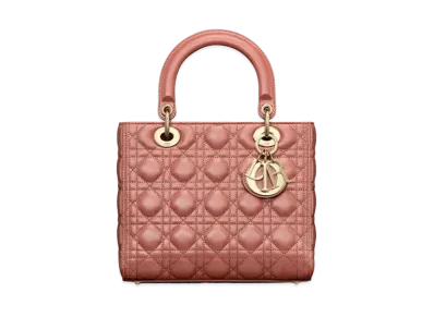 Dior Medium Lady Dior Bag Cannage Lambskin "Rust"