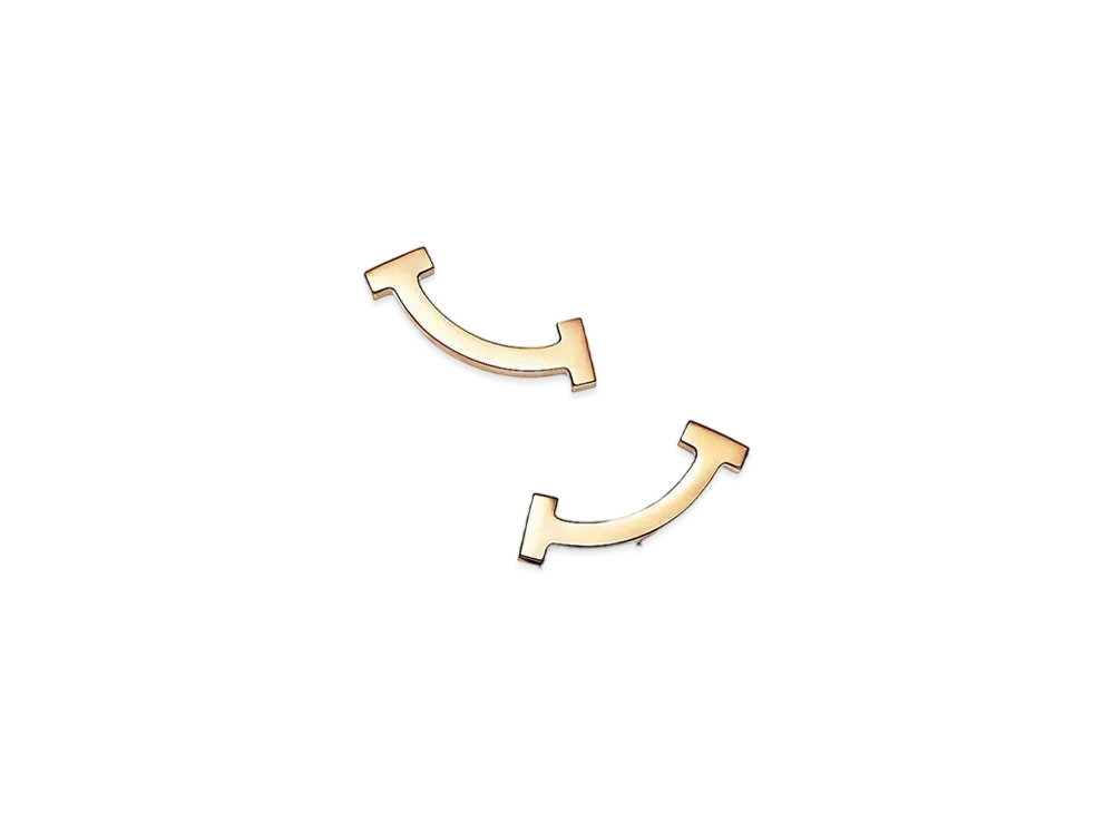 Tiffany & Co. T Smile Earrings "Gold"