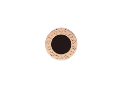 BVLGARI Bvlgari Bvlgari Single Earring Onyx "Black/Pink Gold"