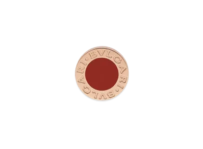 BVLGARI Bvlgari Bvlgari Single Earring Carnelian Online Exclusive "Red/Pink Gold"
