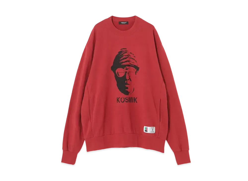 UNDERCOVER Cotton Sweat Pullover "Dark Red"