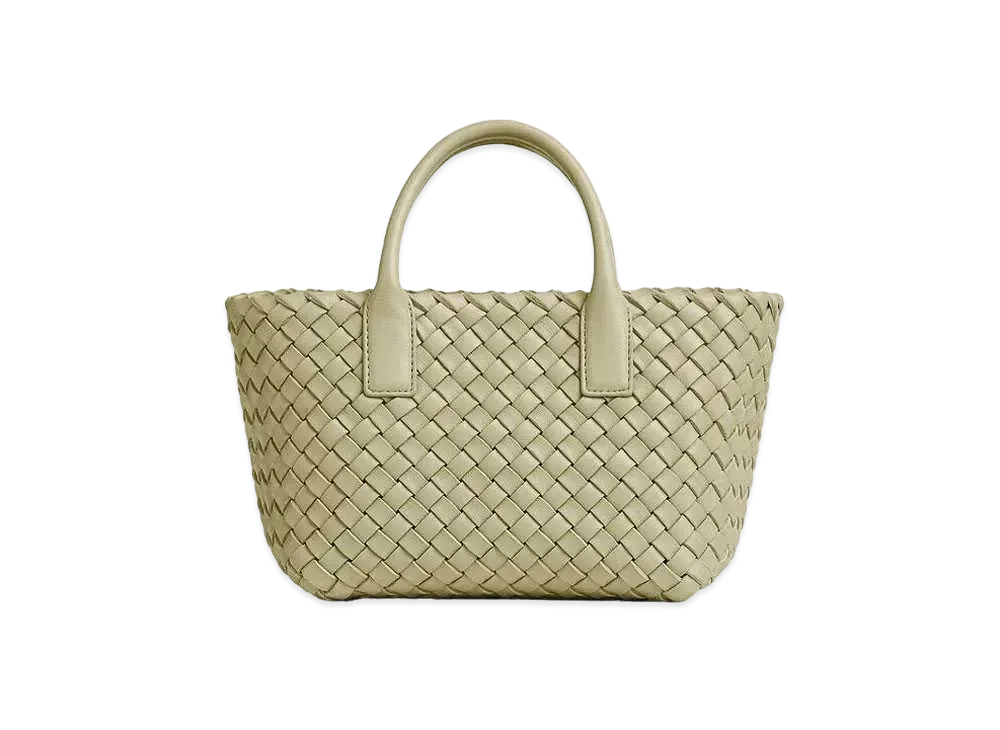 Bottega Veneta Mini Cabat "Travertine"