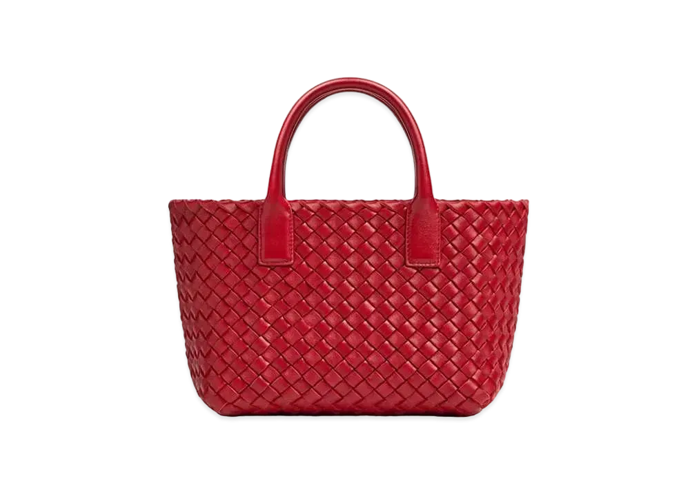 Bottega Veneta Mini Cabat "Apple Candy"