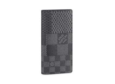 Louis Vuitton Brazza Wallet NM Damier Graphite