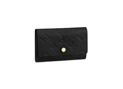 Louis Vuitton 6 Key Holder Monogram Empreinte Leather "Noir"
