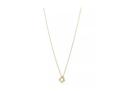 Tiffany & Co. Elsa Peretti Open Heart Pendant "Yellow Gold"