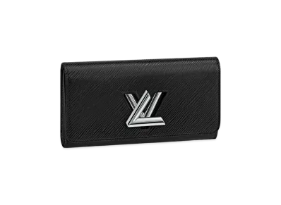 Louis Vuitton Twist Wallet Epi Leather "Noir/Silver"