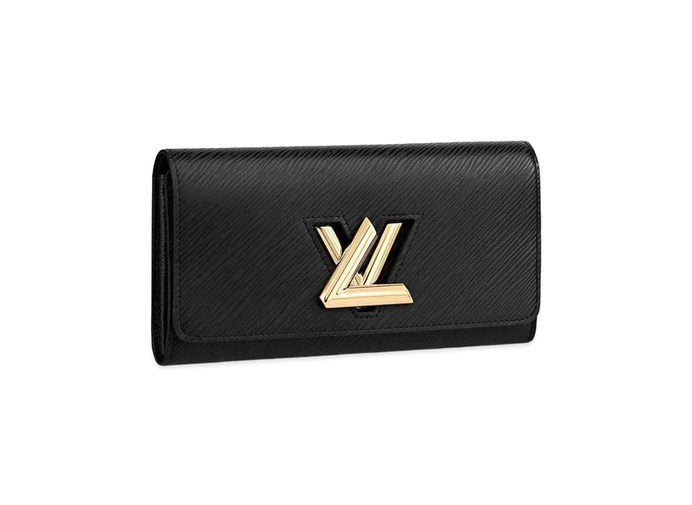 鑑定済・美品★ルイヴィトン　エピ　ポルトフォイユ・トレゾール　ノワール LOUIS VUITTON 【超美品】ルイヴィトン エピ ポルトフォイユ