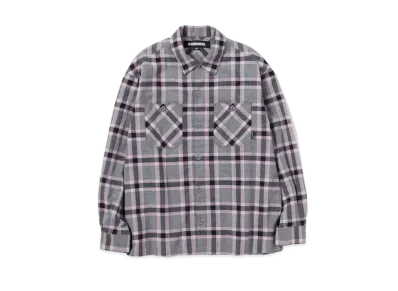 NEIGHBORHOOD Neoncheck Shirt LS "Pink"