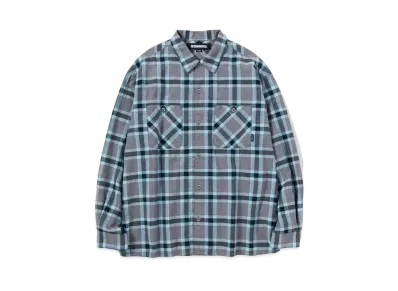 NEIGHBORHOOD Neoncheck Shirt LS "Blue"