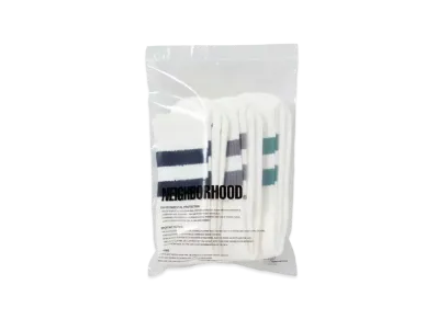 NEIGHBORHOOD Classic 3Pac Long Socks "White"