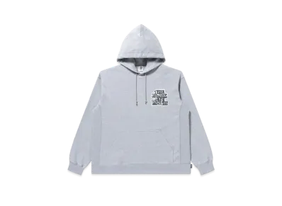 Black Eye Patch Torn OG Label Hoodie "Heather Gray"