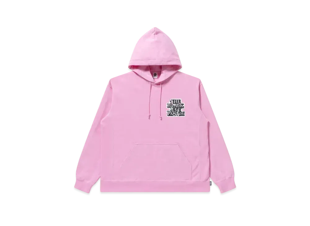 Black Eye Patch Torn OG Label Hoodie "Pink"