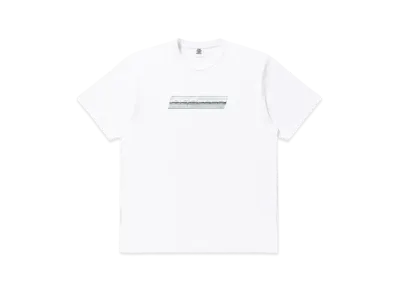 Black Eye Patch Genuine Product Chrome Logo Tee "White"