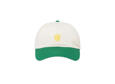 Black Eye Patch Royal Crown Logo Cap "White/Green"