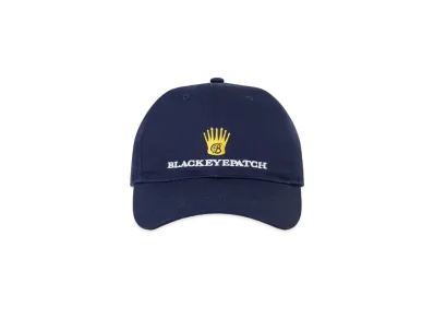 Black Eye Patch Royal Crown Logo Cap "NAVY"