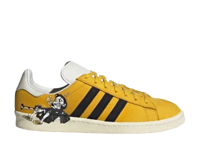 カシナ × キム・ジョンギ × アディダス キャンパス 80s "ヘイジーイエロー"
