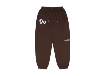 9090 Logo Sweat Pants "Dark Brown"