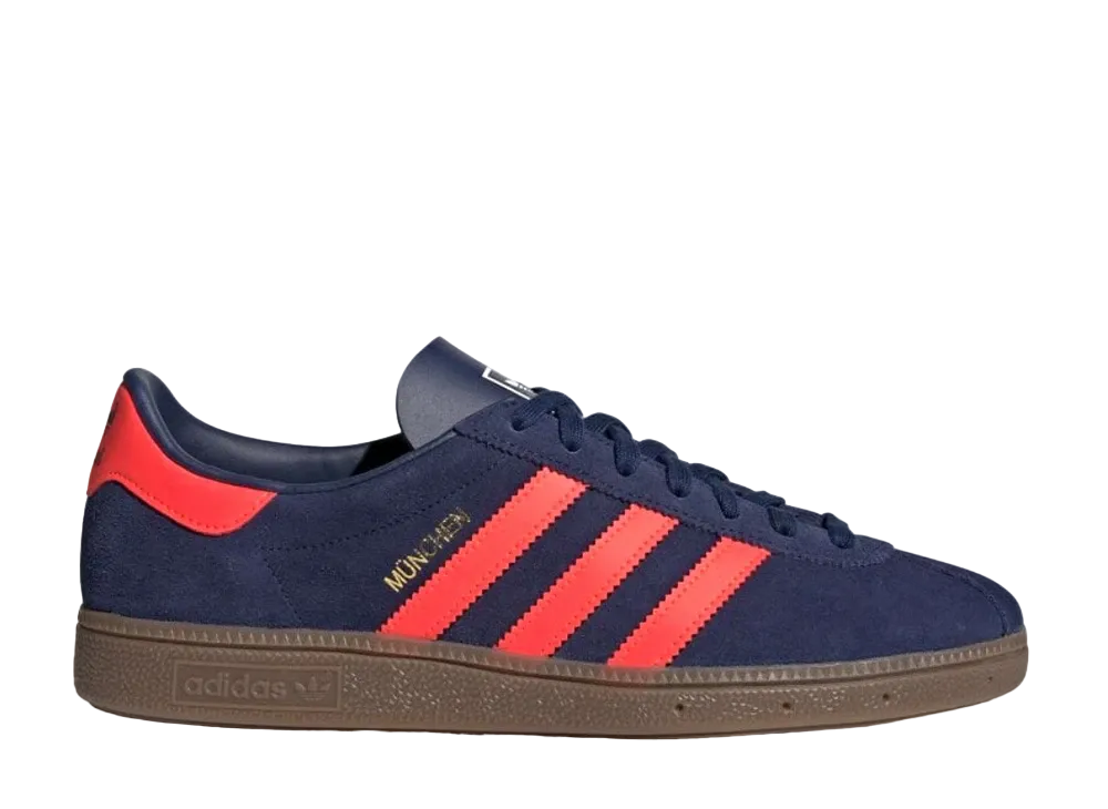 adidas Munchen "Dark Blue/Solar Red/Gum"