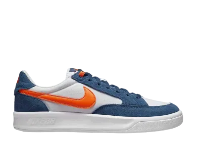 Nike SB Adversary PRM "White Navy Safety Orange"