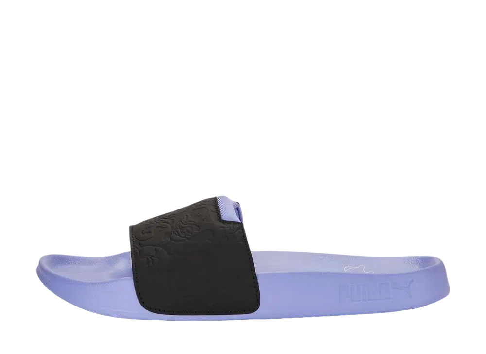 ファイナルファンタジー14 × プーマ リードキャット 2.0 スライド "ブラック/ラベンダー"