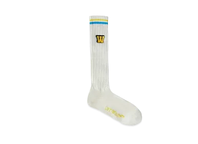 OFF-WHITE World Medium Socks "White"
