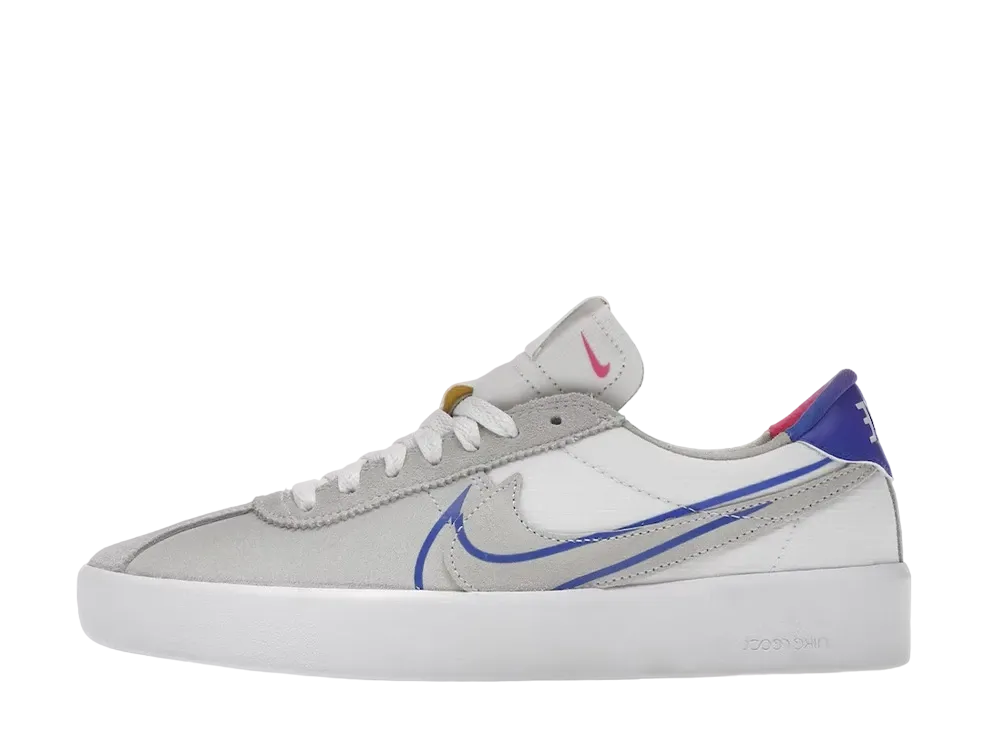 Nike SB Bruin React "Summit White Pink Blast Racer Blue"