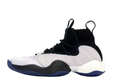 アディダス クレイジー BYW X "ブラック ホワイト パープル"