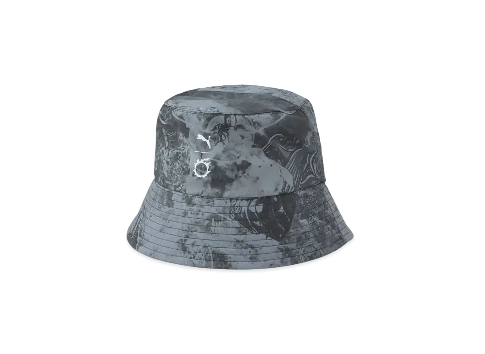 PUMA x FINAL FANTASY XIV Unisex Esports Reversible Bucket Hat "Whisper White-AOP"