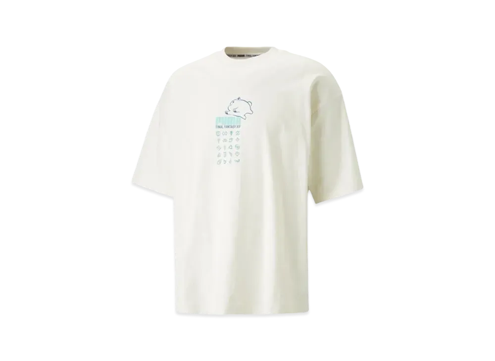 PUMA x FINAL FANTASY XIV Unisex Esports Gaming Short Sleeve T-shirt "Whisper White"