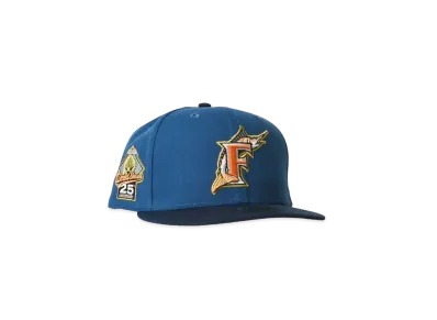 NEW ERA Florida Marlins 25th anniversary "BLUE×NAVY"