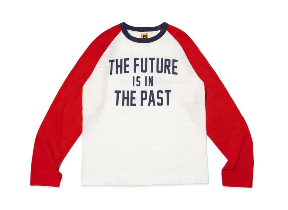 HUMAN MADE Raglan L/S T-Shirt "Red"