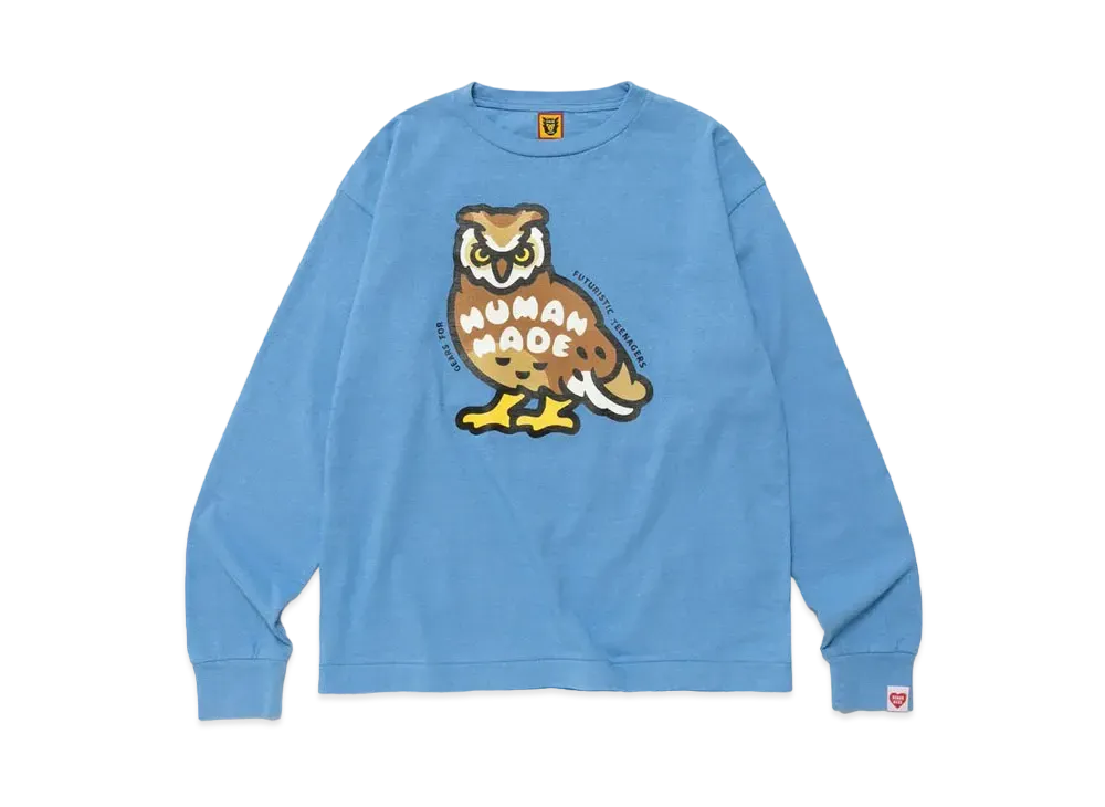 HUMAN MADE Graphic L/S T-Shirt #2 "Blue"