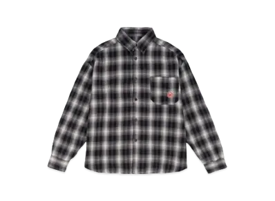 9090 Original Pattern Ombre shirts "Black"